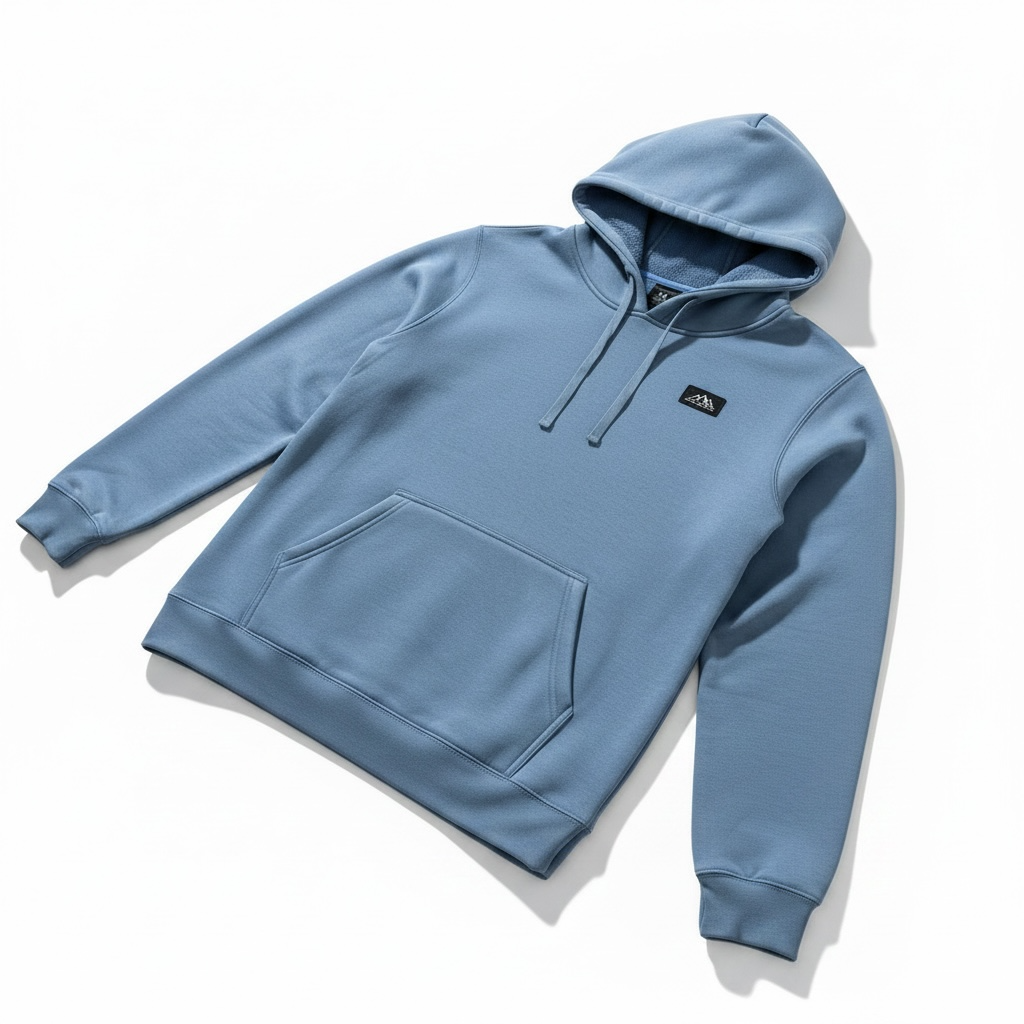 Alpine Waves Hoodie - Blue