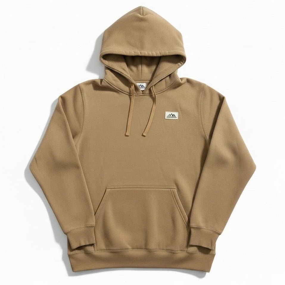 Alpine Waves Hoodie - Vintage Khaki
