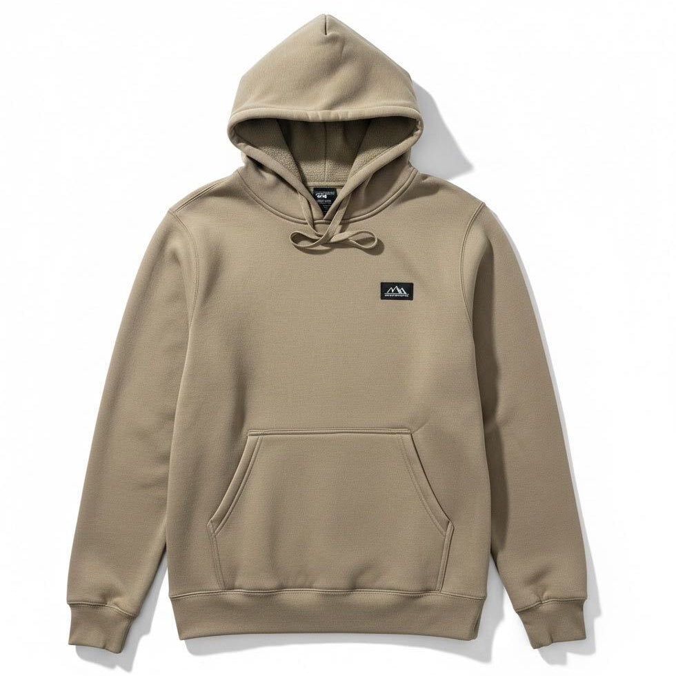 Alpine Waves Hoodie - Olive
