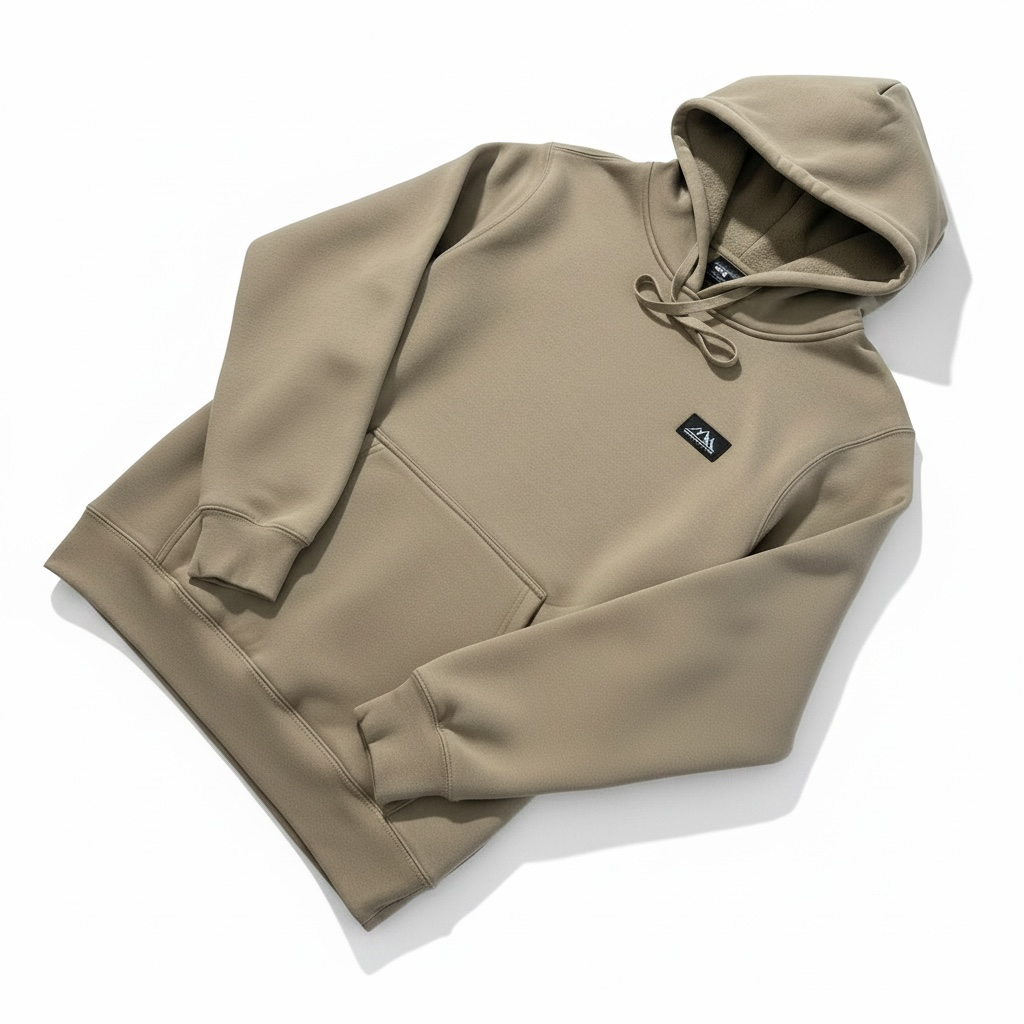 Alpine Waves Hoodie - Olive