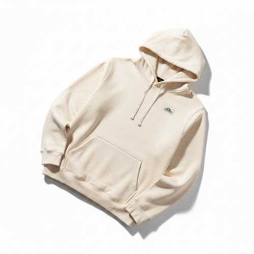 Alpine Waves Hoodie - Vintage White