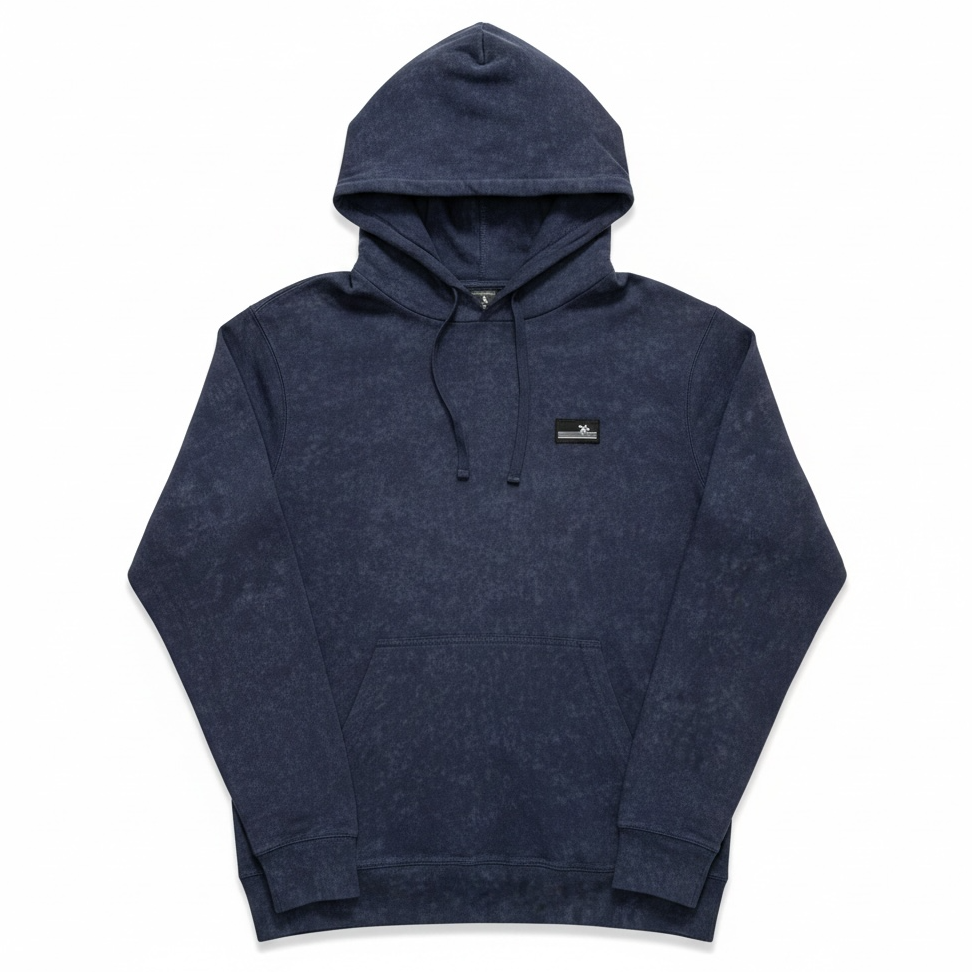 Beach Hoodie - Navy Mineral Wash