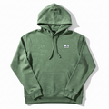 Beach Hoodie - Green Mineral Wash